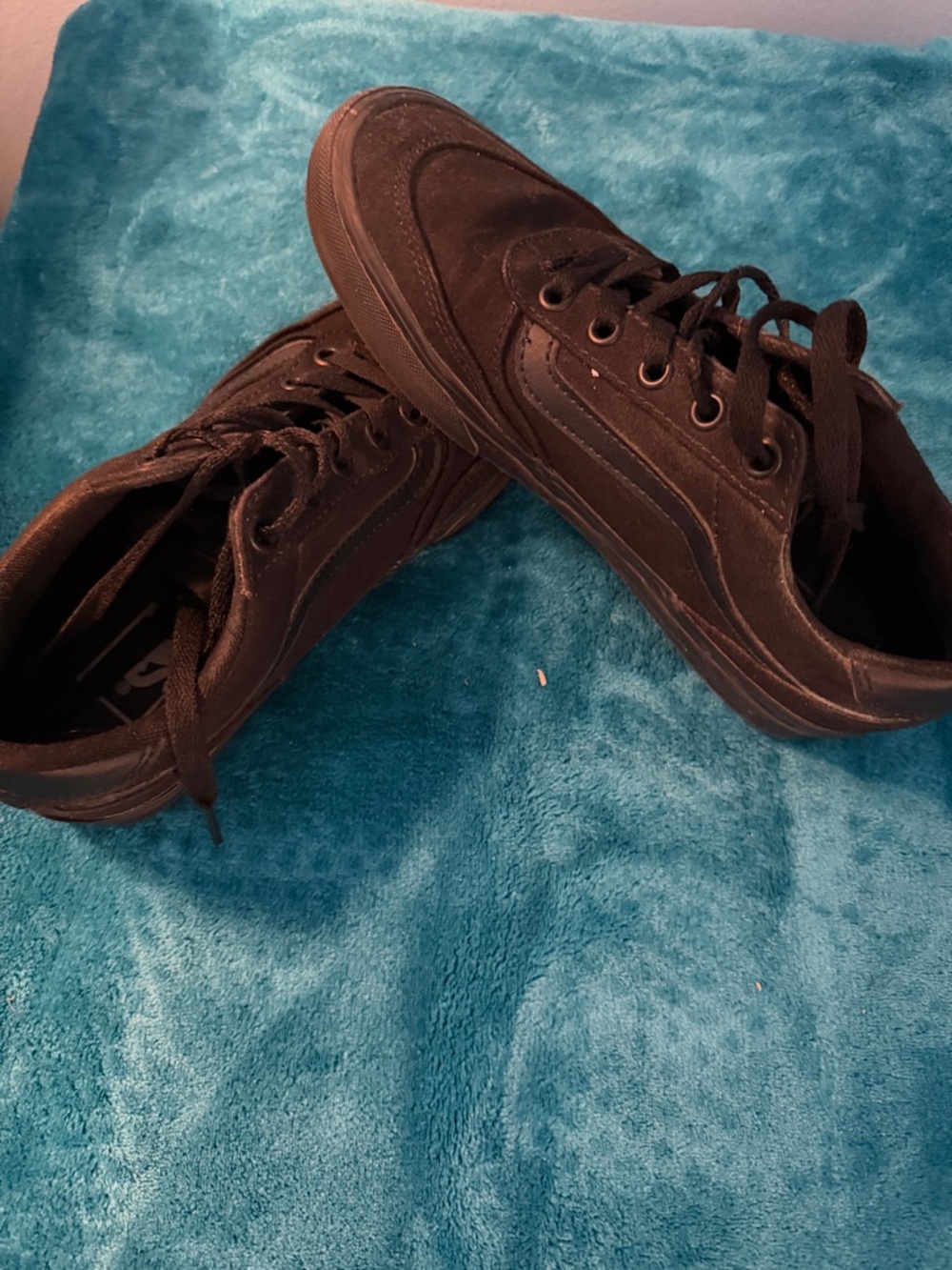 Vans Women's All-Black Low-Top Skate Sneakers
